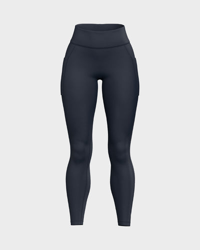 Women's High Waisted Functional Leggings - Navy