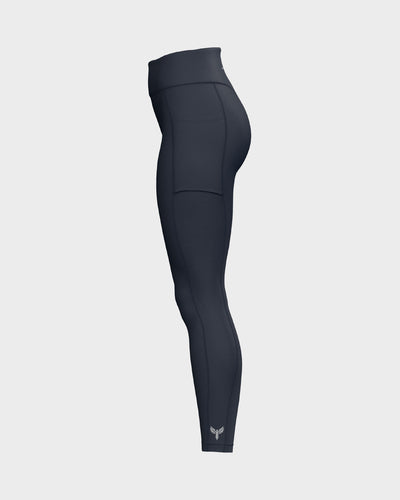 Women's High Waisted Functional Leggings - Navy