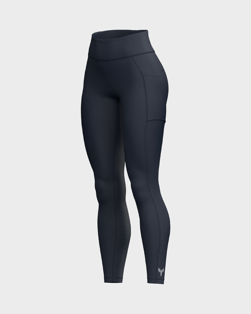 Women's High Waisted Functional Leggings - Navy